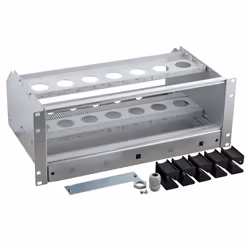 EFB Elektronik 53711.1, Sottopensile, Grigio, Alluminio, Termoplastica, 4U, 483 mm, 295 mm