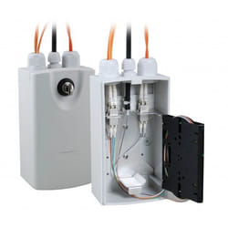 LOGON LFH015 adattatore di fibra ottica LC/SC 1 pz Grigio