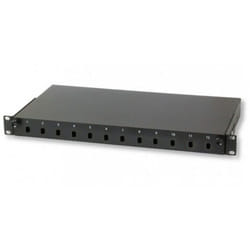 Techly I-CASE FO-12ST pezzo di pannello 1U