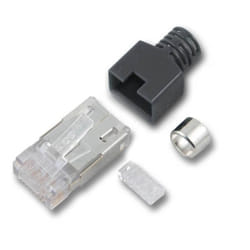 EFB Elektronik H7515.12-50 cavo di collegamento RJ45 Nero, Bianco