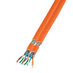 EFB Elektronik MK7101DX.100-CPR cavo di rete Arancione 100 m Cat7 S/FTP (S-STP)