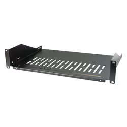 EFB Elektronik 691650TS.2A, Mensola per scaffale, Nero, 22 kg, 48,3 cm (19"), 482,6 mm, 300 mm