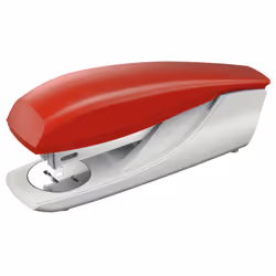 Petrus 623367, 30 fogli, Rosso, Punto standard, 22/6, 24/6, 26/6, Metallo, Plastica, 80 g/m²