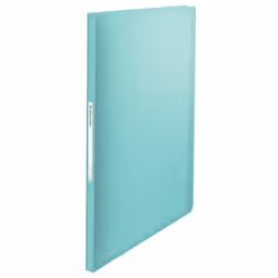 Esselte Portalistino Colour'Ice, Cartella di presentazione, A4, Blu, 120 fogli, 80 g/m², 235 mm