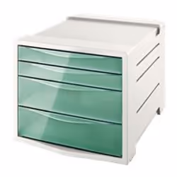 Esselte 626285, 4 cassetto/cassetti, Bianco, Monocromatico