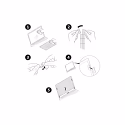 Kensington Filtri per lo schermo - Rimovibile, 2 angol., per Surface Laptop 13.5" - Vista aggiuntiva 6