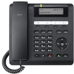 Unify OpenScape Desk Phone CP205 telefono IP Nero