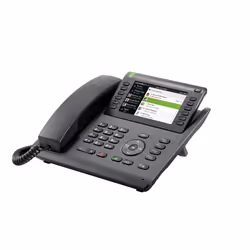 Unify OpenScape Desk Phone CP700, IP Phone, Nero, Cornetta cablata, Scrivania/Parete, 1000 voci, TFT