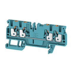 Weidmüller A4C 2.5 BL morsettiera Blu
