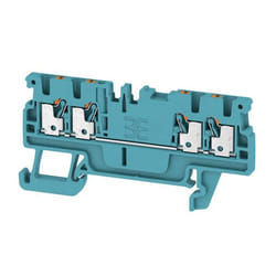 Weidmüller A4C 1.5 BL morsettiera Blu