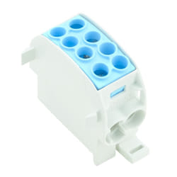 Weidmüller 1561640000 morsettiera Blu, Bianco