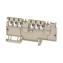 Weidmüller AAP13 1.5 LI-LI morsettiera Beige