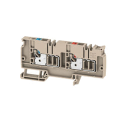 Weidmüller AAP13 6 LO-LO morsettiera 2 Beige