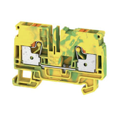 Weidmüller A2C 6 PE morsettiera Verde, Giallo