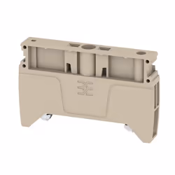 Weidmüller AEB 35 SC/1, Staffa terminale, 50 pz, Wemid, Beige, V0, 8 mm