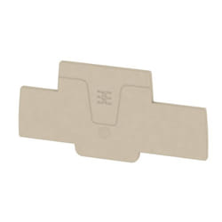 Weidmüller AEP 2T 2.5 Piastra terminale 20 pz
