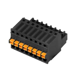 Weidmüller BLF 2.50/04/180 SN BK BX PCB Nero