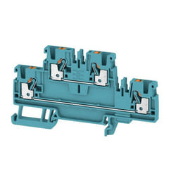 Weidmüller A2T 2.5 BL morsettiera Blu
