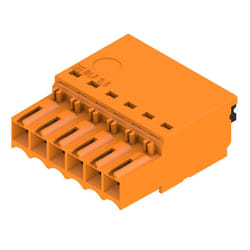 Weidmüller BLF 3.50/06/180 SN OR BX PCB Arancione