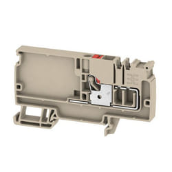 Weidmüller AAP11 6 LO RD morsettiera Beige