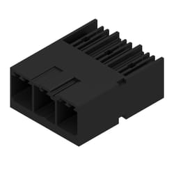 Weidmüller SV-SMT 7.62HP/03/90G 2.6SN BK BX PCB Nero