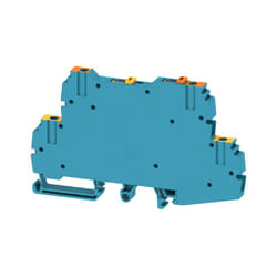Weidmüller WDTR 2.5 BL morsettiera Blu