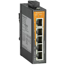 Weidmüller IE-SW-EL05-5TX Gestito Fast Ethernet (10/100) Nero, Arancione