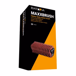 Batavia Heavy Duty Wave Brush Testa della scopa Nero, Rosso