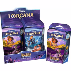 Ravensburger Disney Lorcana TCG: Ursula's Return, Carta da gioco, Da collezione, 8 anno/i