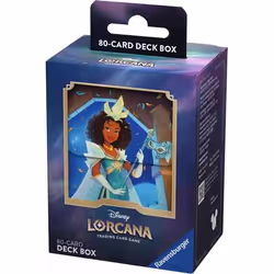 Ravensburger Disney Lorcana TCG: Shimmering Skies, Scatola di conservazione, Multicolore, 65 pz