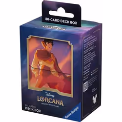 Ravensburger Disney Lorcana TCG: Shimmering Skies, Scatola di conservazione, Multicolore, 65 pz