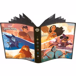 Ravensburger Disney Lorcana TCG: Shimmering Skies, Portafoglio di carte, Multicolore