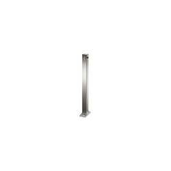 Certeo - kaiserkraft Paletto in acciaio inox con testa piatta
