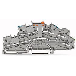 Wago 2003-6641 morsettiera Grigio