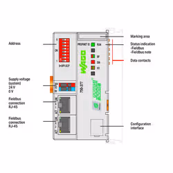 Wago 750-377 modulo di fieldbus - Vista aggiuntiva 2