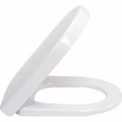 Sedile WC con copriwater colore bianco alpino materiale: termoplastica cerniere in acciaio inox con la funzione QuickRelease  ...