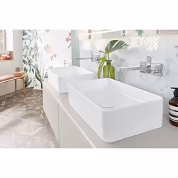 Villeroy & Boch Collaro Rettangolare Ceramica Lavello montato su piano - Vista aggiuntiva 7