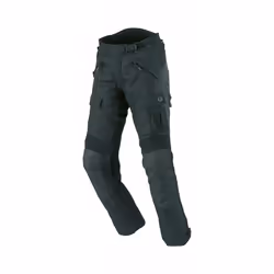 Büse Bormio Pantalone moto tessile, nero, dimensione 3XL per uomo