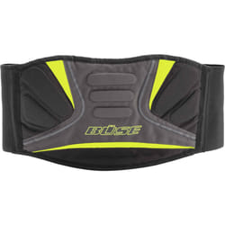 Büse Curve Cintura renale, nero-giallo, dimensione 2XL per uomo