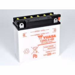 YUASA YUASA Batteria YUASA convenzionale senza acid pack - 12N5.5-4B Batteria senza pacco acido