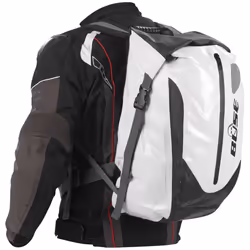 Büse 90822 Zaino impermeabile 30 litri, nero-grigio per uomo