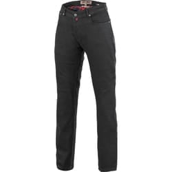 Büse Dallas Jeans da moto donna, nero, dimensione 28 per donne