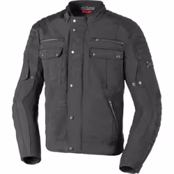 Büse Carson Giacca moto in tessuto, nero, dimensione XL per uomo