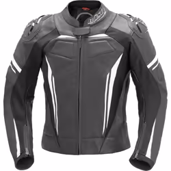 Büse Imola Giubbotto moto in pelle Ladies, nero-bianco, dimensione 40 per donne - Vista aggiuntiva 2
