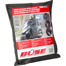 Büse Protezione termo-pioggia per i motociclisti, nero-bianco per uomo