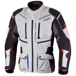 Büse Open Road II Giacca tessile motociclistica, grigio, dimensione 50 per uomo