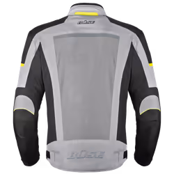 Büse Santerno Giacca tessile moto, grigio, dimensione 3XL per uomo
