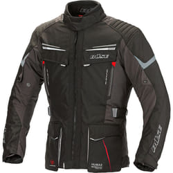 Büse Lago Pro Giacca tessile moto, nero, dimensione XL per uomo