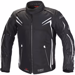 Büse Mugello Giacca tessile moto, nero, dimensione 2XL per uomo