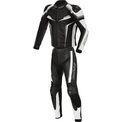 Büse Mille Abito in pelle moto a due pezzi, nero-bianco, dimensione 50 per uomo